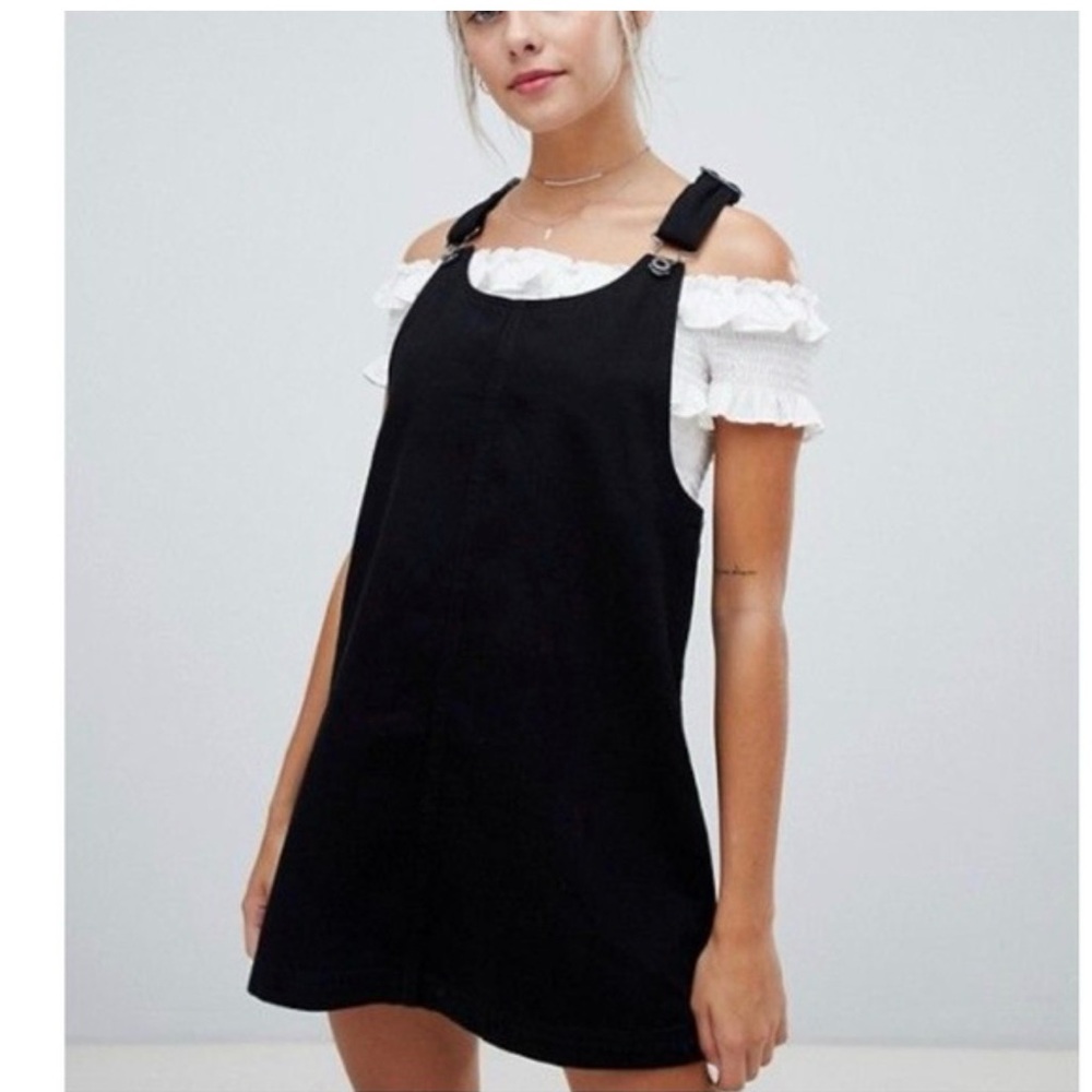 EUC JACK WILLS DENIM OVERALL DRESS
